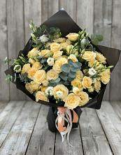 Букет цветов из:  Розы и Лизиантусы в Кантышево
