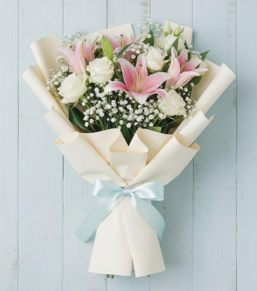 Букет цветов из: Лилии в Кантышево