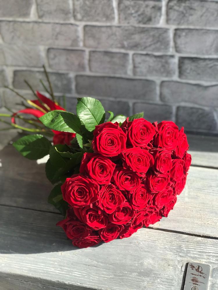 Букет Красные розы Фридом в Кантышево