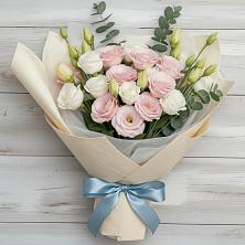 Букет цветов из:  Лизиантусы в Кантышево