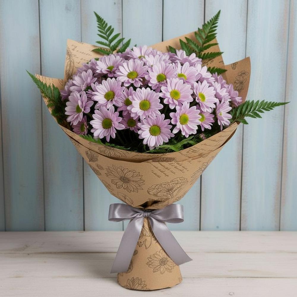 Букет цветов из: Хризантемы в Кантышево