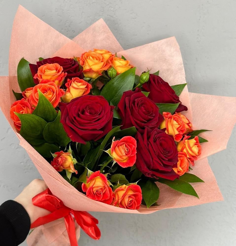 Букет Любовь и восторг в Кантышево