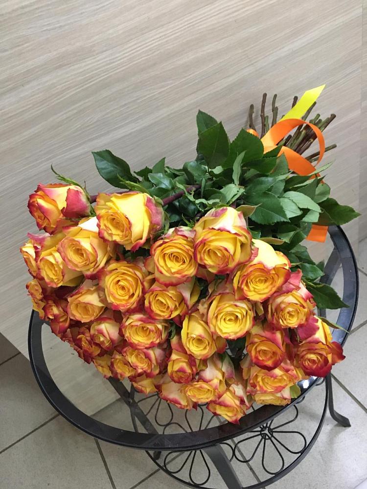 Букет Желтые розы в Кантышево