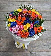 Букет цветов из:  Розы и Хризантемы в Кантышево