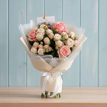 Букет цветов из:  Розы в Кантышево